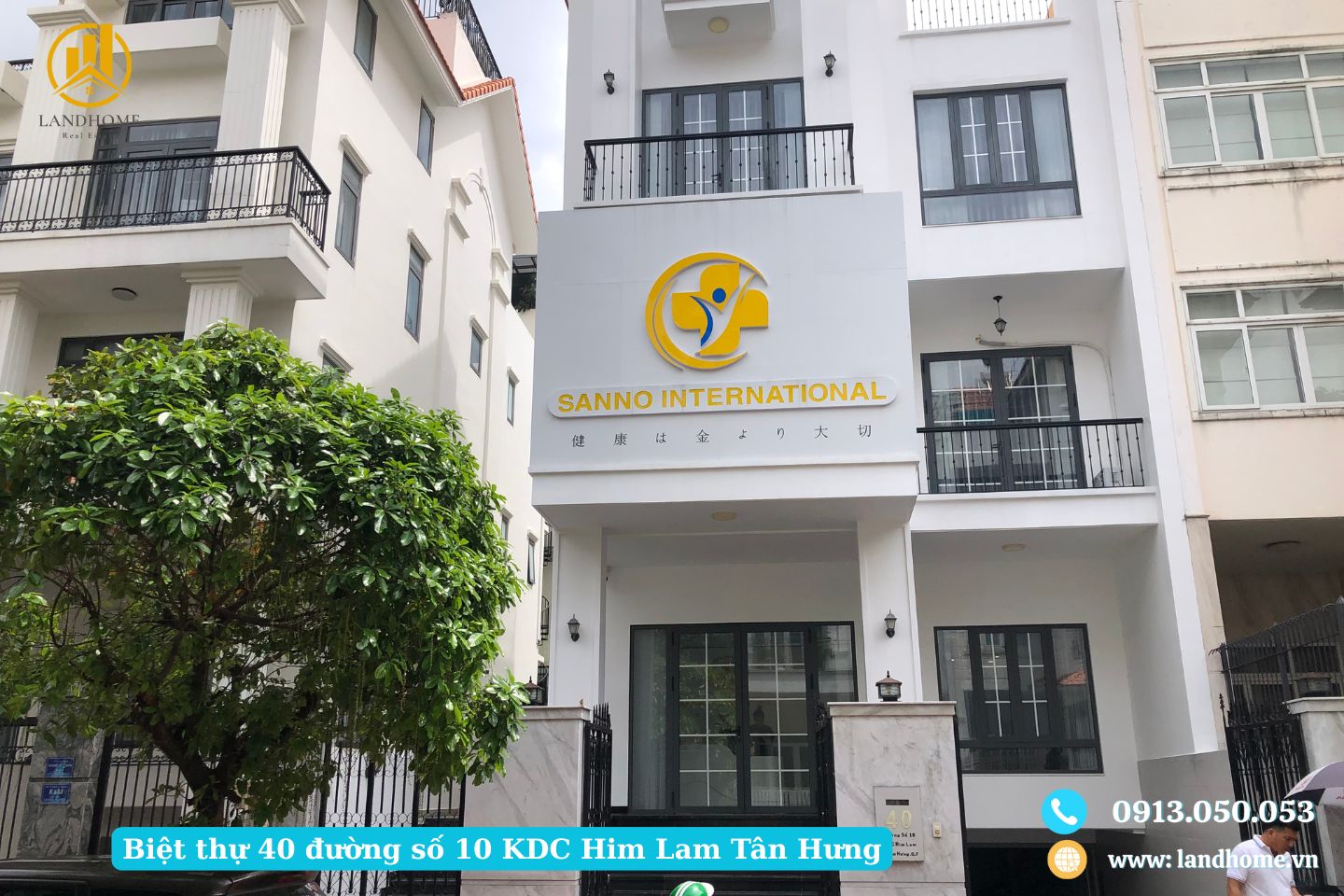 Biệt thự 40 đường số 10 KDC Him Lam Tân Hưng