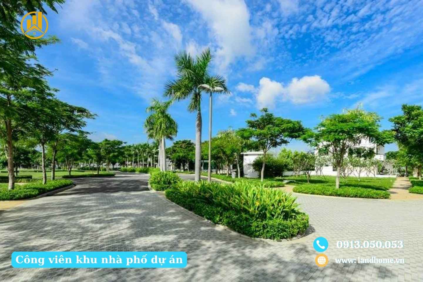 Công viên khu nhà phố dự án
