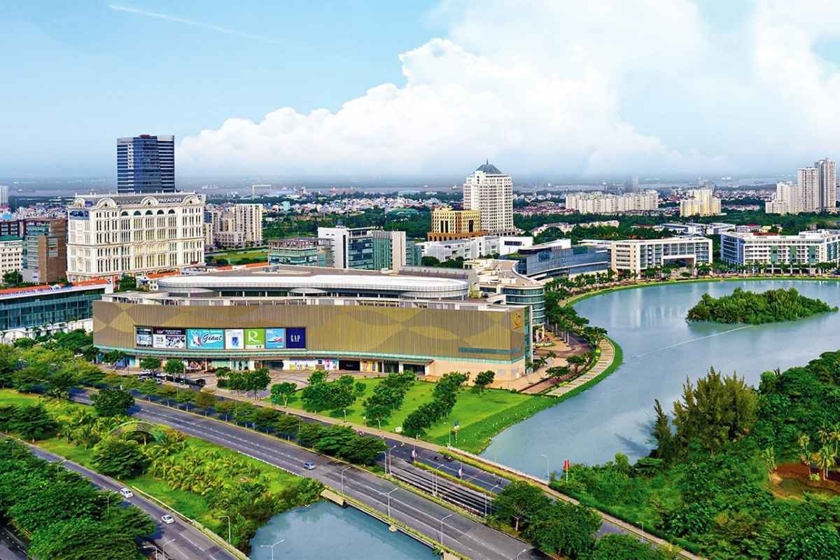 Tổng Quan Khu Đô Thị Phú Mỹ Hưng Quận 7, Tp. HCM 8 Dai lo Nguyen Van Linh Phu My Hung