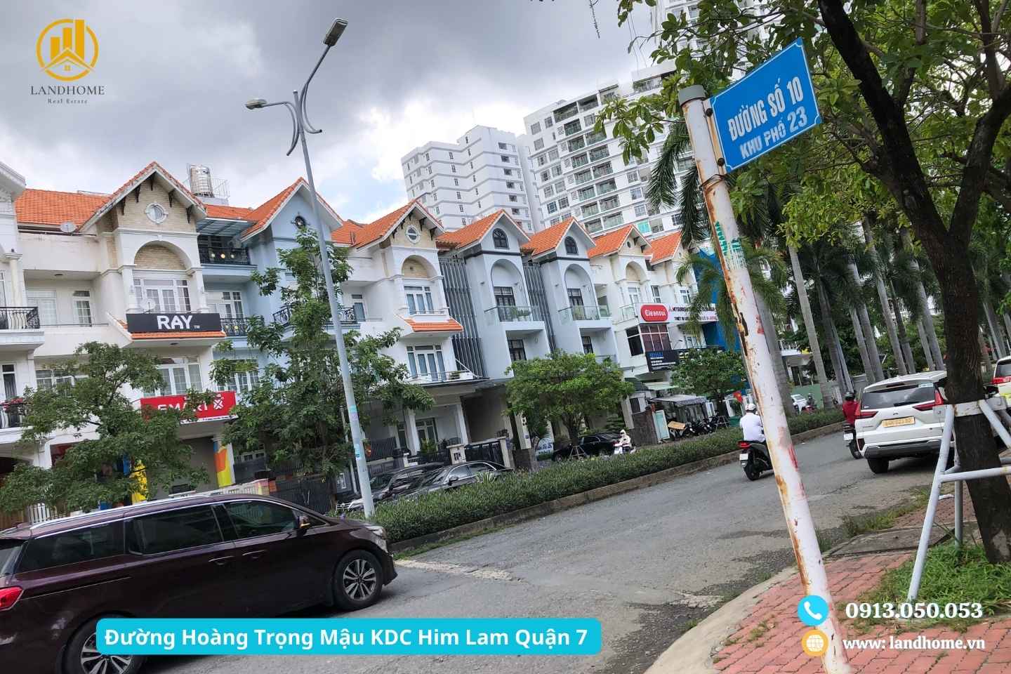 KDC Him Lam Quận 7 – Tâm Điểm An Cư và Đầu Tư Tại Nam Sài Gòn 15 Duong Hoang Trong Mau KDC Him Lam Quan 7
