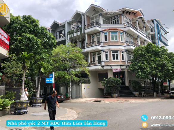 Nhà phố kdc him lam tân hưng góc 2 mặt tiền
