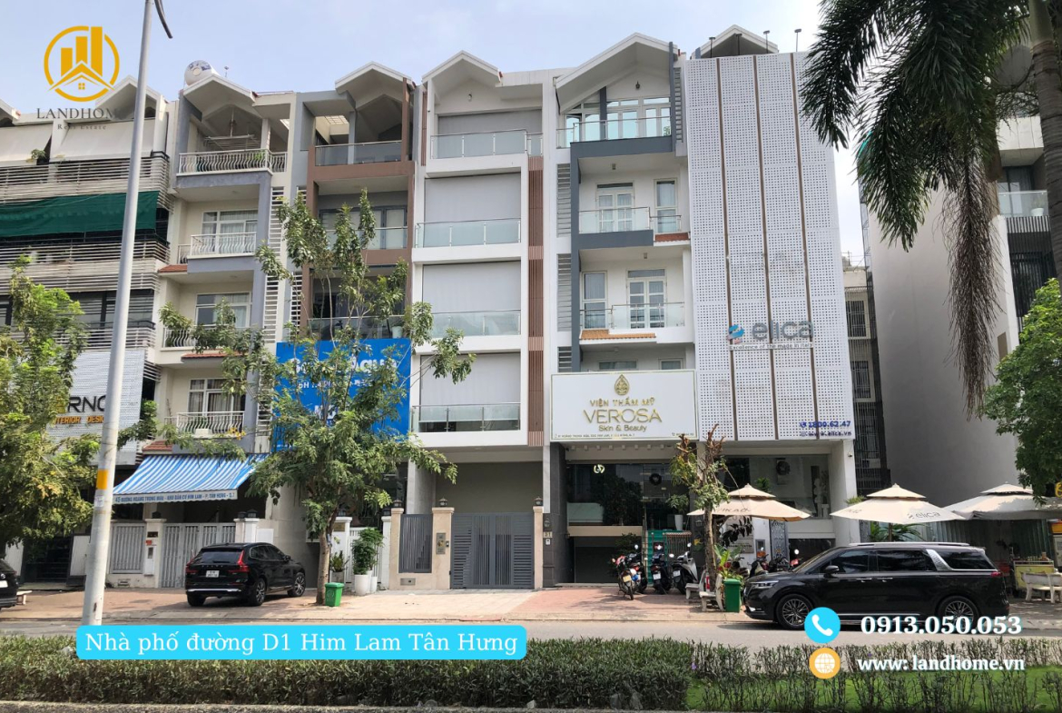 Nhà phố Him Lam Tân Hưng đường hoàng trọng
