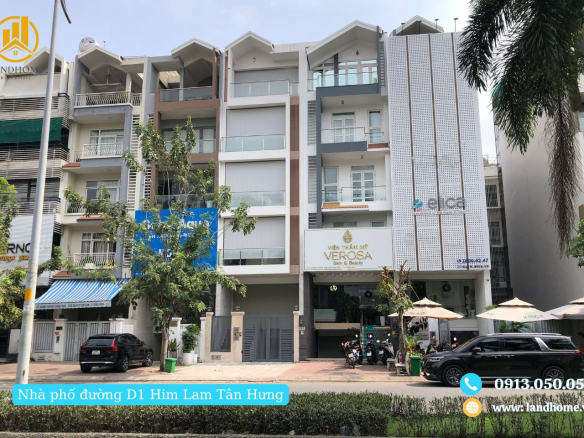 Nhà phố Him Lam Tân Hưng đường hoàng trọng