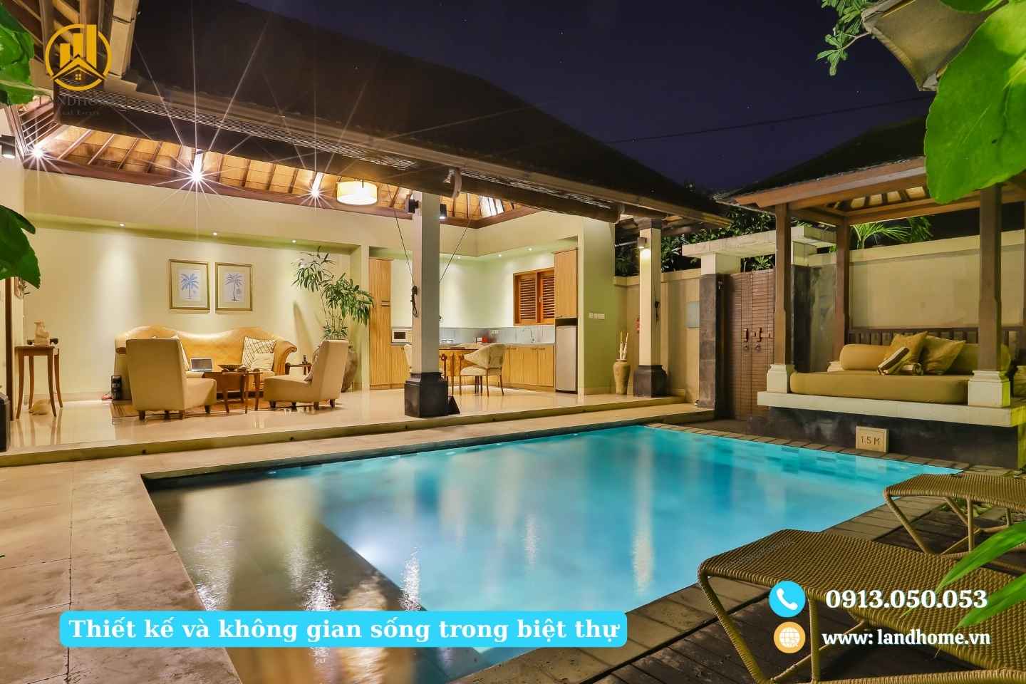 Thiết kế và không gian sống trong biệt thự