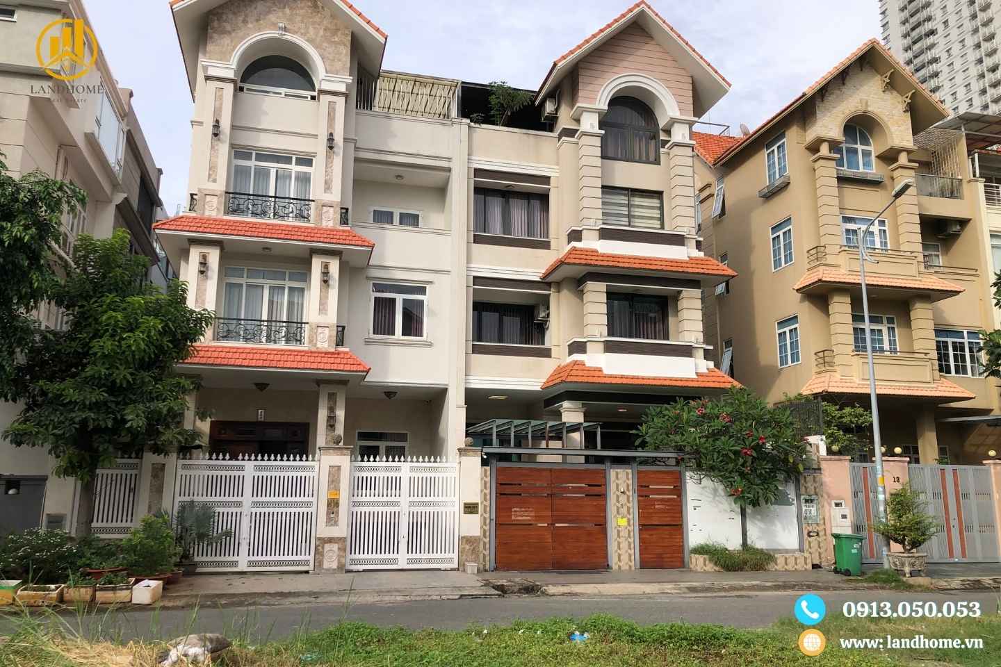 biệt thự đường số 8 KDC Him Lam Tân Hưng