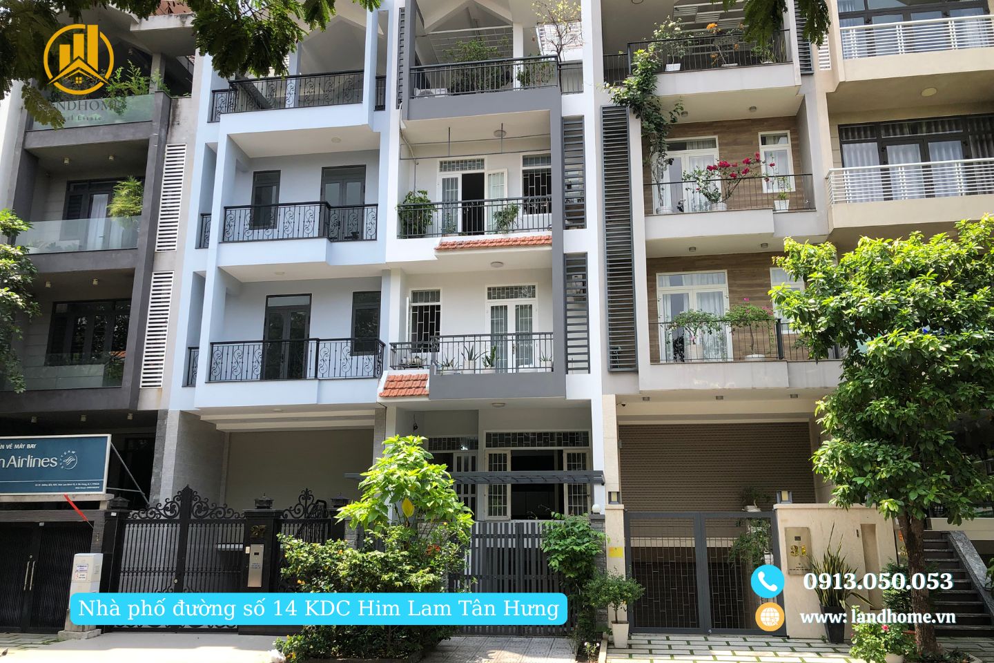 nhà phố đường số 14 kdc him lam tân hưng