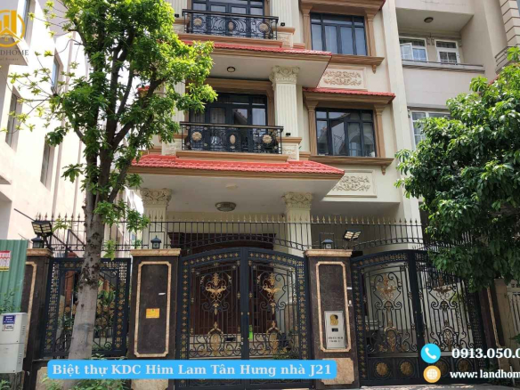 biệt thự kdc him lam tân hưng nhà J21