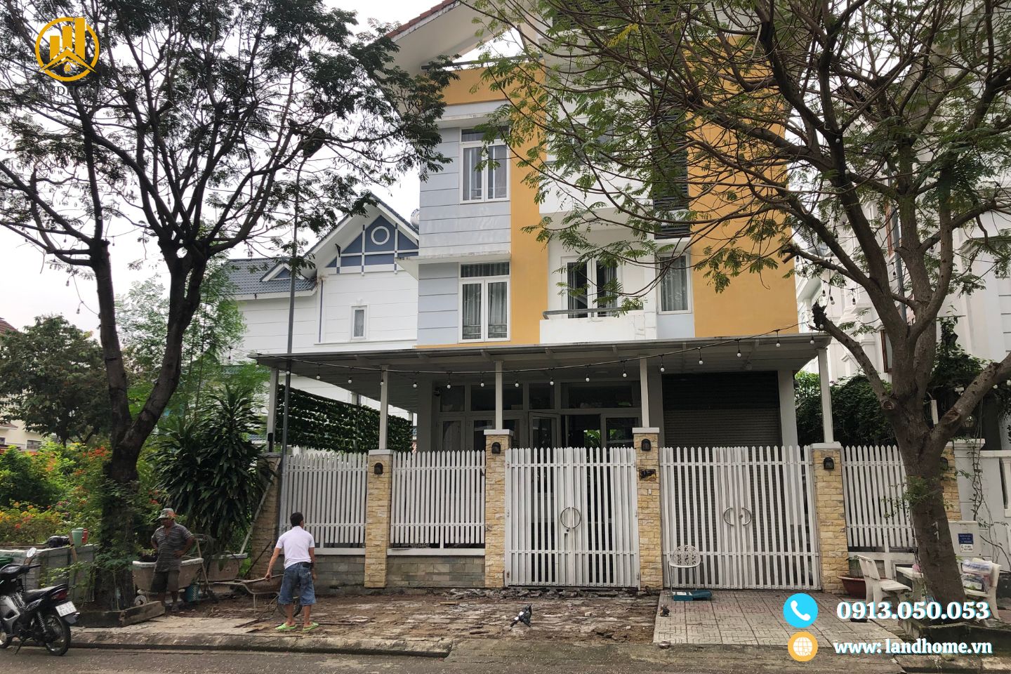 biệt thự khu ven sông tân phong đường số 8