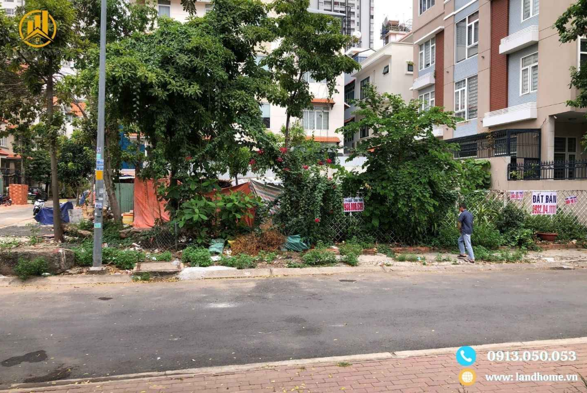 đất biệt thự góc 2 mặt tiền kdc Him lam tân hưng