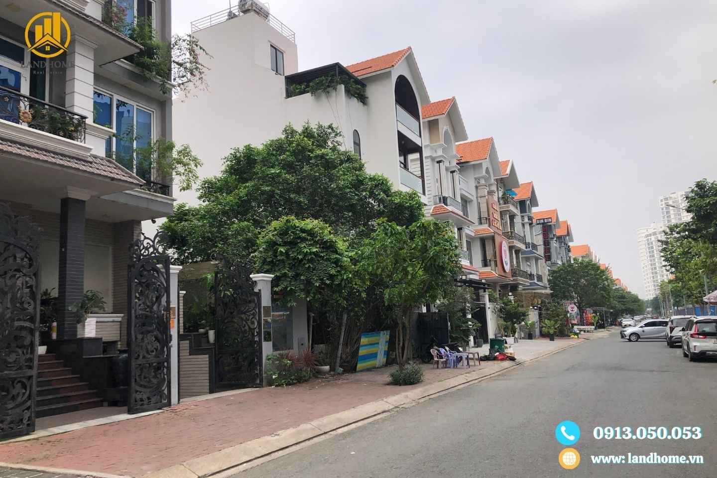 đường nội bộ khu biệt thự him lam tân hưng