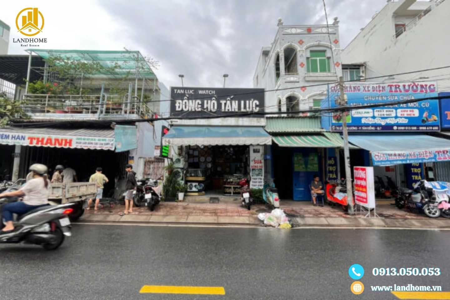 nhà mặt tiền đường lê văn lương