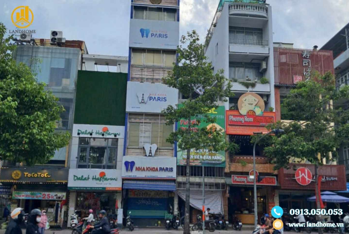 nhà mặt tiền đường nguyễn thái học quận 1