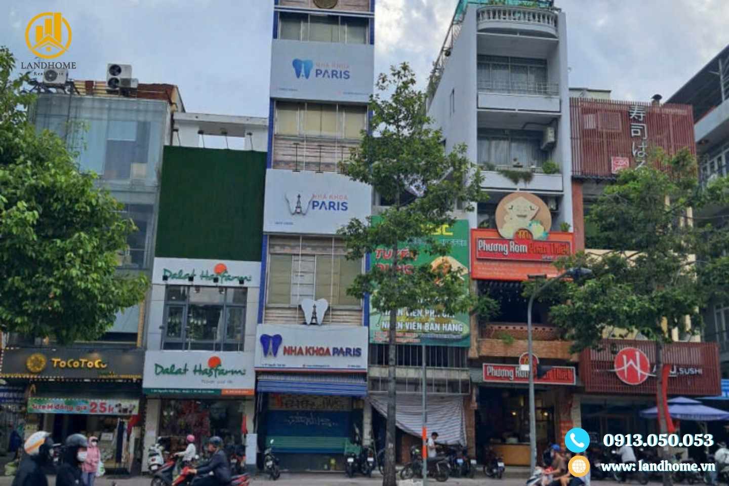 nhà mặt tiền đường nguyễn thái học quận 1