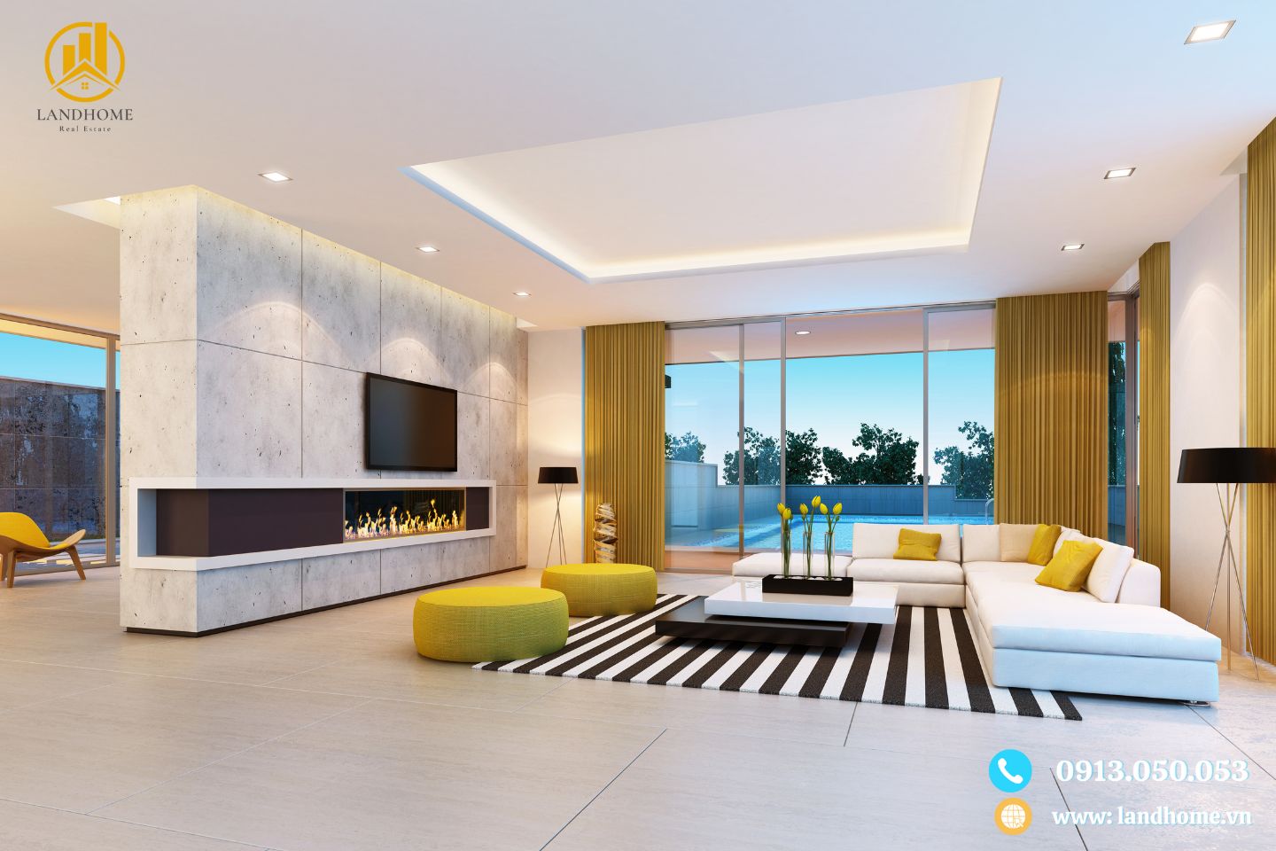 nội thất biệt thự cho thuê