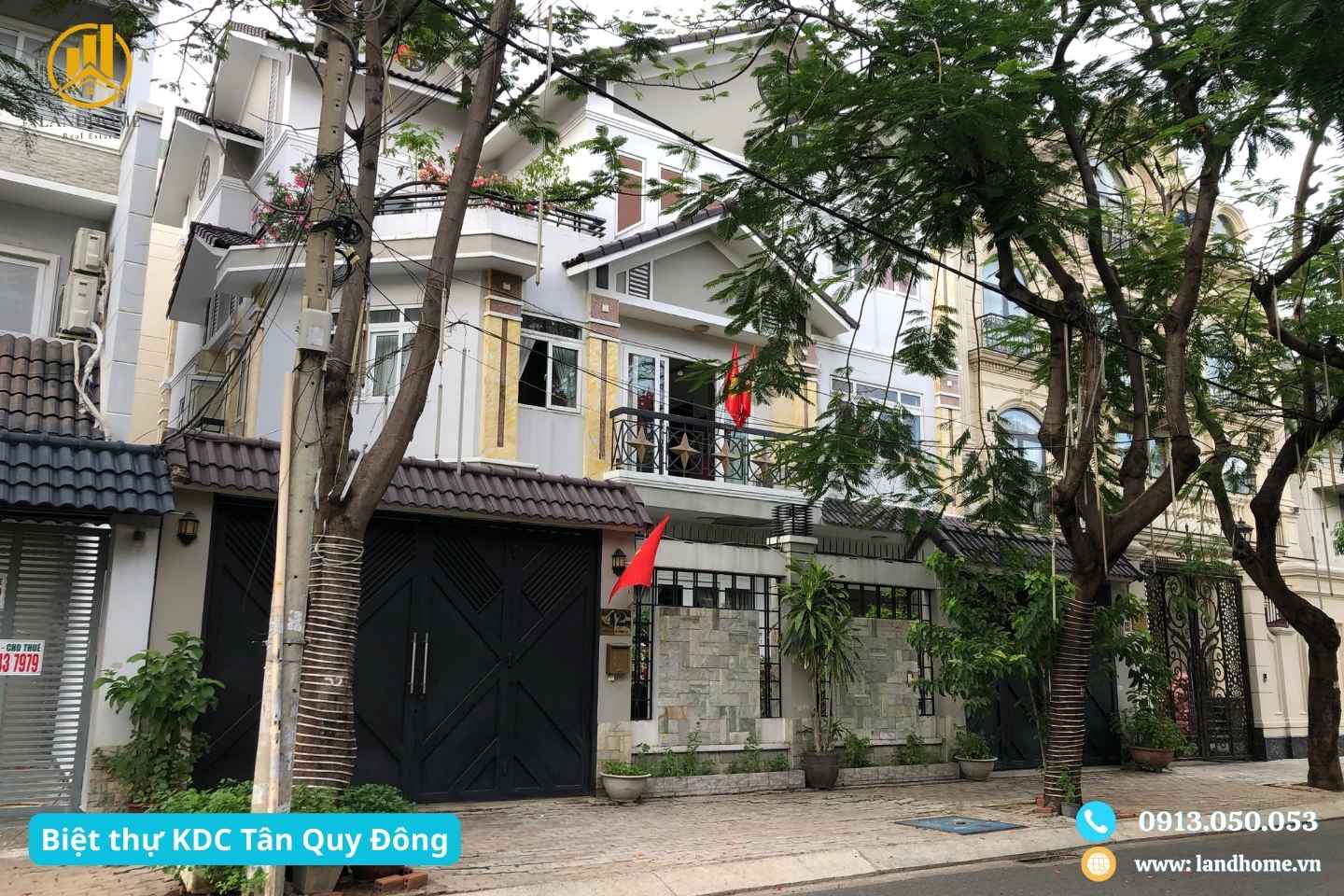 Tổng Quan KDC Tân Quy Đông phường Tân Hưng ( Quận 7 cũ ) 19 Biet thu KDC Tan Quy Dong