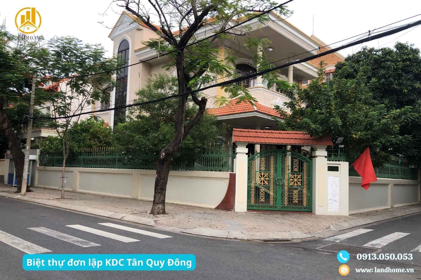 Tổng Quan KDC Tân Quy Đông phường Tân Hưng ( Quận 7 cũ ) 17 Biet thu don lap KDC Tan Quy Dong