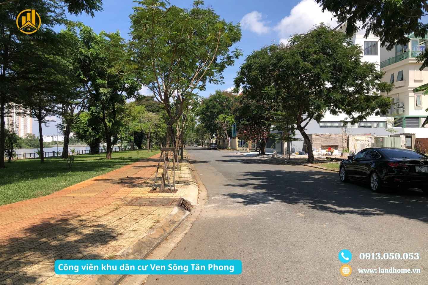 Khu Dân Cư Ven Sông Tân Phong – Không Gian Sống Xanh Đẳng Cấp 18 Cong vien khu dan cu Ven Song Tan Phong