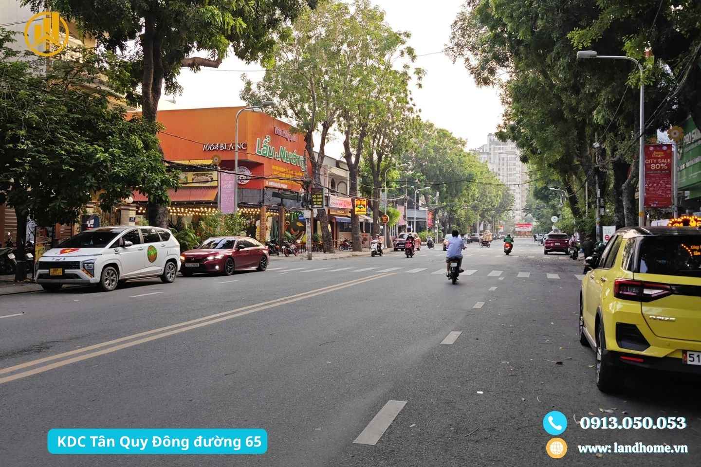 Tổng Quan KDC Tân Quy Đông phường Tân Hưng ( Quận 7 cũ ) 18 KDC Tan Quy Dong duong 65