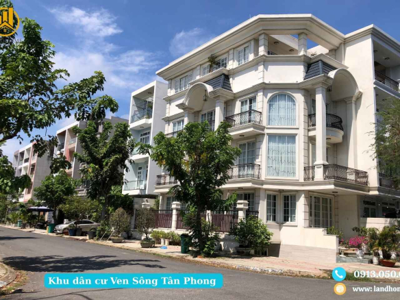 khu dân cư ven sông tân phong