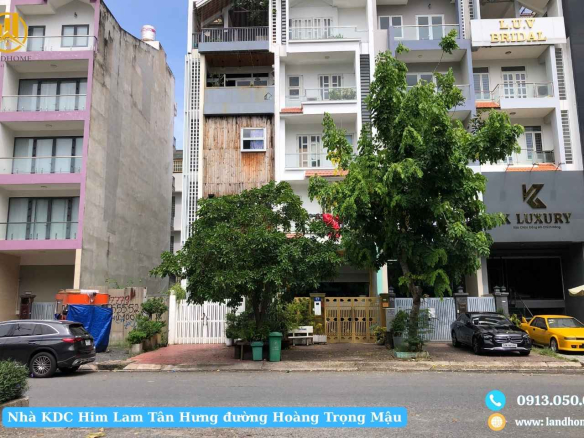 Nhà KDC Him Lam Tân Hưng đường Hoàng Trọng Mậu