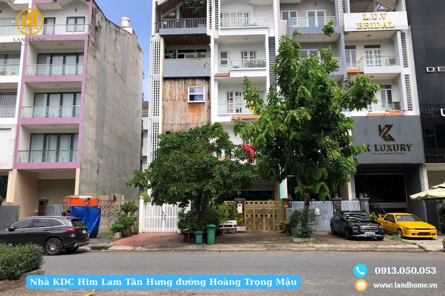 Nhà KDC Him Lam Tân Hưng đường Hoàng Trọng Mậu