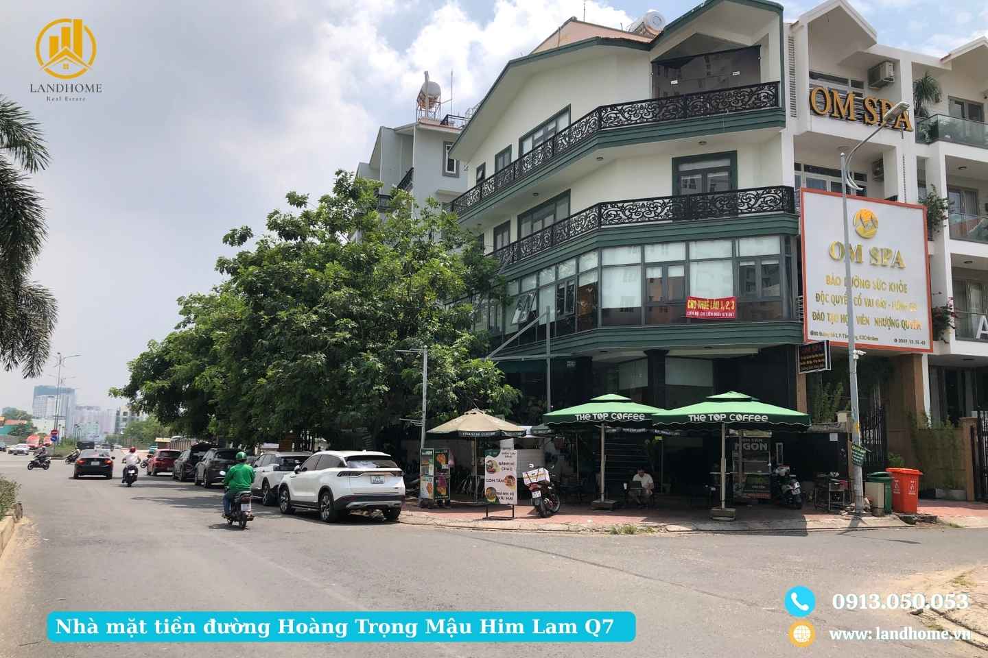 Nhà mặt tiền đường Hoàng Trọng Mậu Him Lam Q7