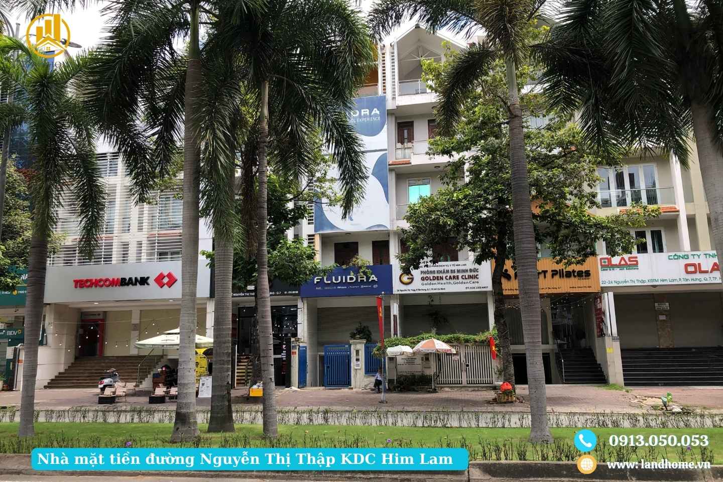 Nhà mặt tiền đường Nguyễn Thị Thập KDC Him Lam