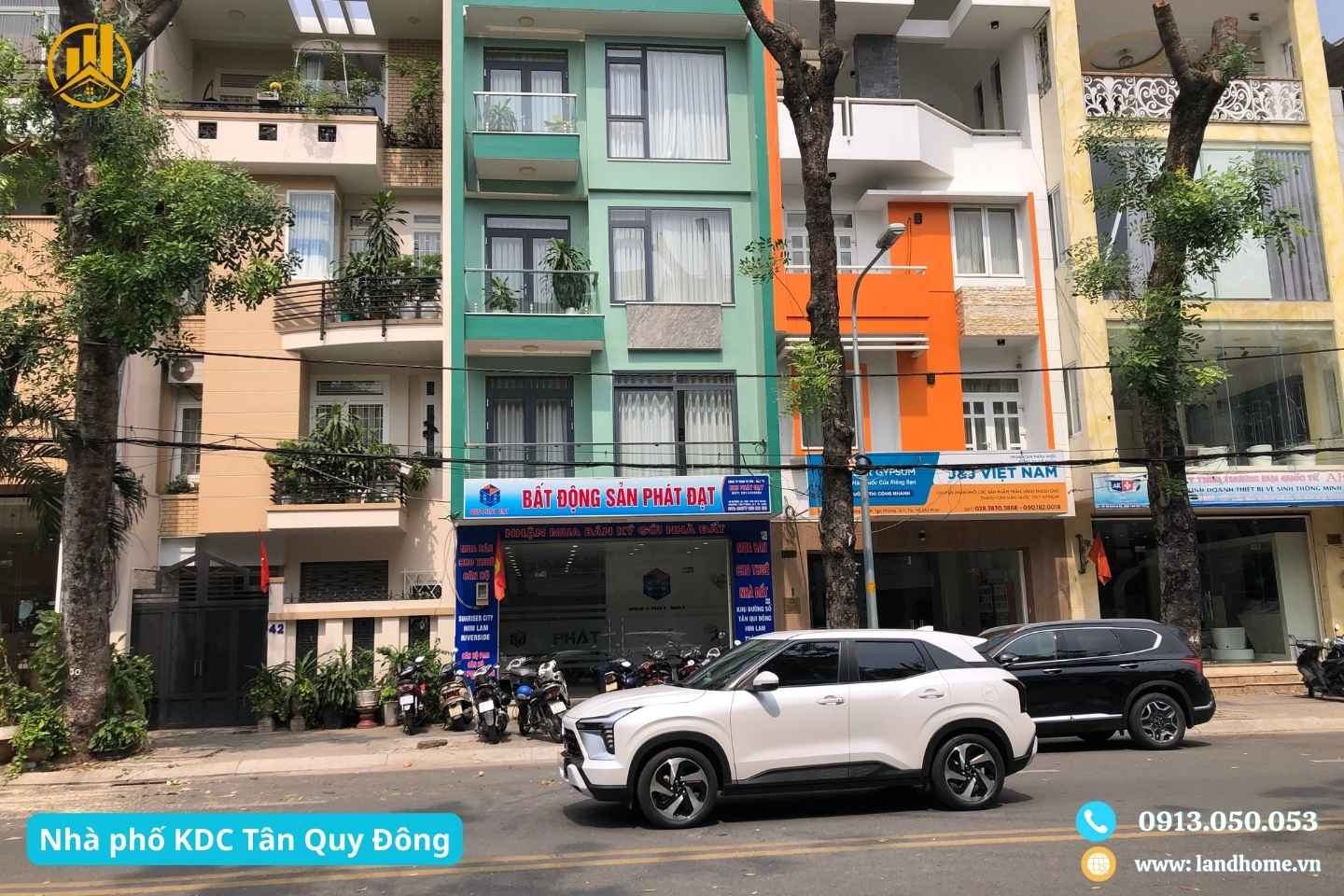 Tổng Quan KDC Tân Quy Đông phường Tân Hưng ( Quận 7 cũ ) 16 Nha pho KDC Tan Quy Dong