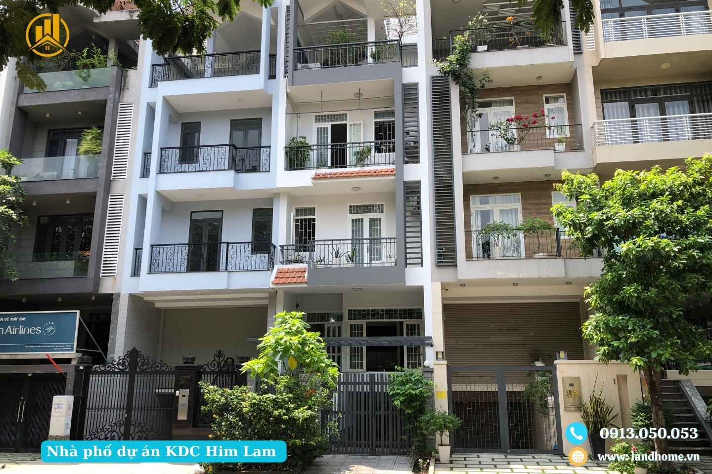 nhà phố dự án kdc him lam tân hưng