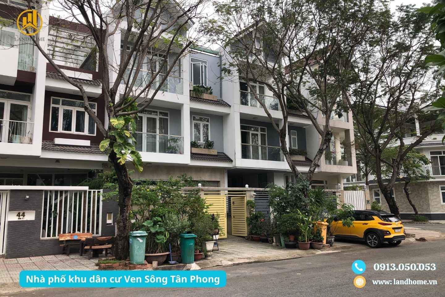 Khu Dân Cư Ven Sông Tân Phong – Không Gian Sống Xanh Đẳng Cấp 11 Nha pho khu dan cu Ven Song Tan Phong