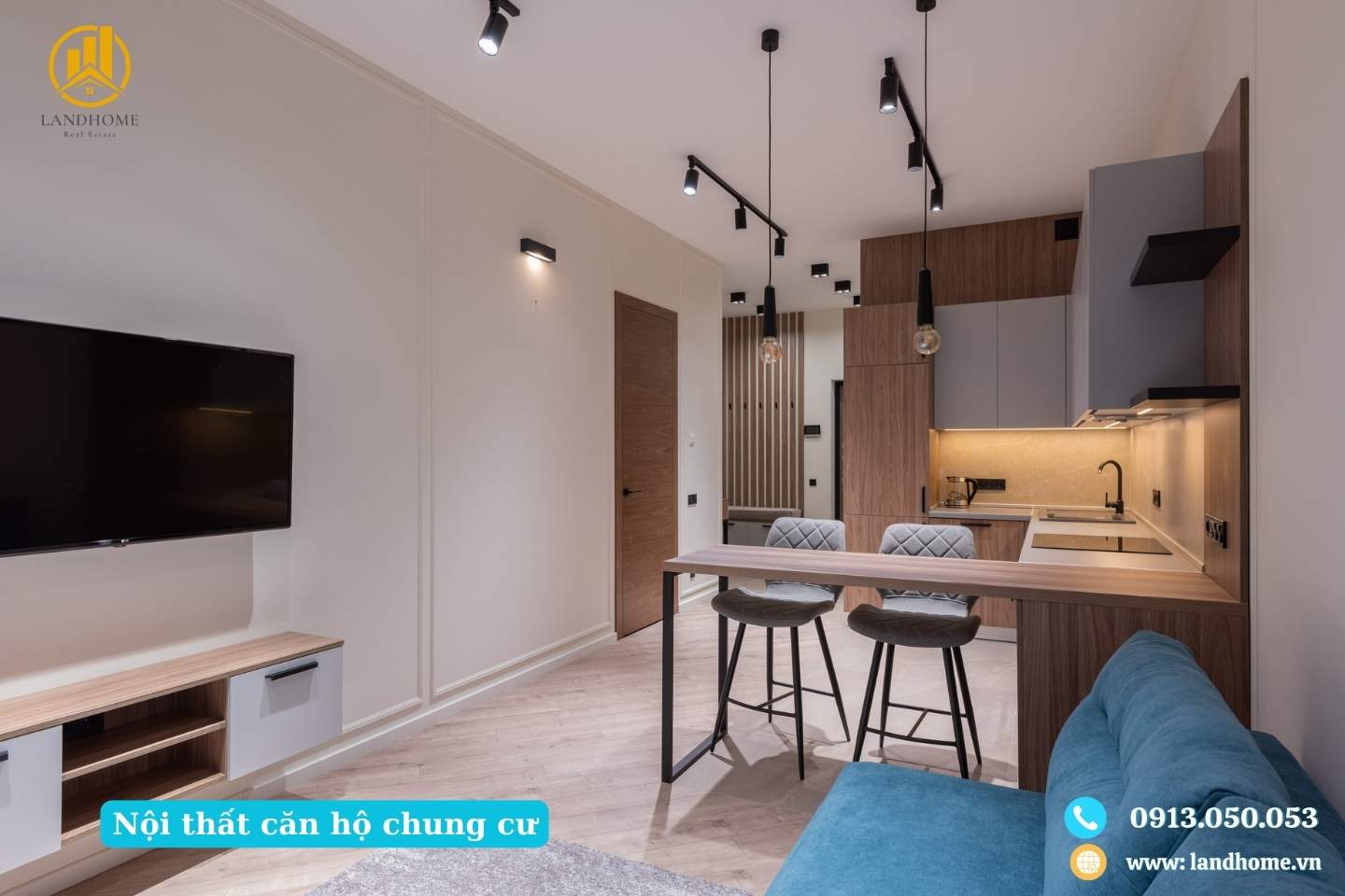 Nội thất căn hộ chung cư cao cấp