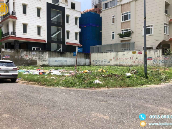 đất biệt thự kdc him lam quận 7 góc 2 mặt tiền lô J7