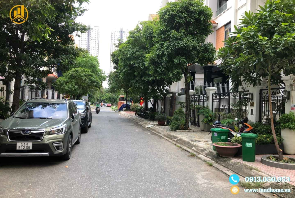 Đường nội bộ khu biệt thự Him Lam