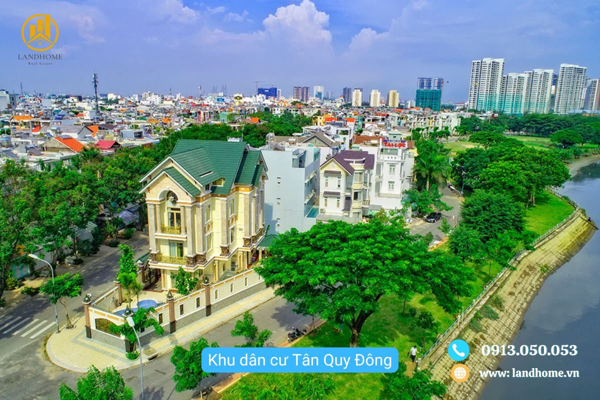 Tổng Quan KDC Tân Quy Đông phường Tân Hưng ( Quận 7 cũ ) 11 khu dan cu tan quy dong