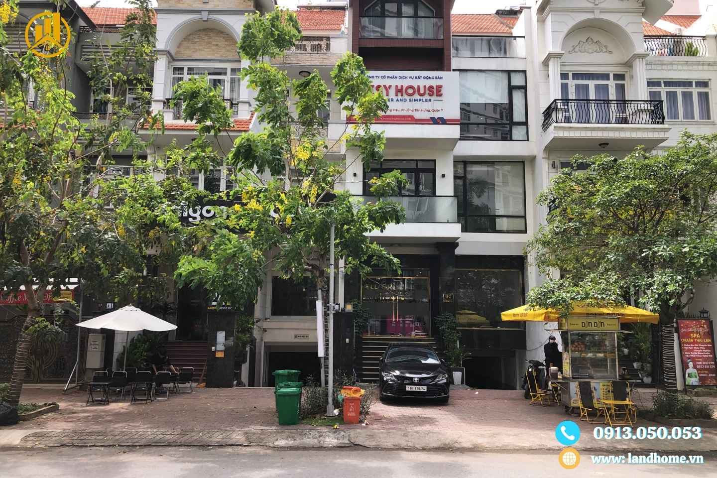 nhà biệt thự liền kề D58 đường D1 KDC Him Lam Tân Hưng