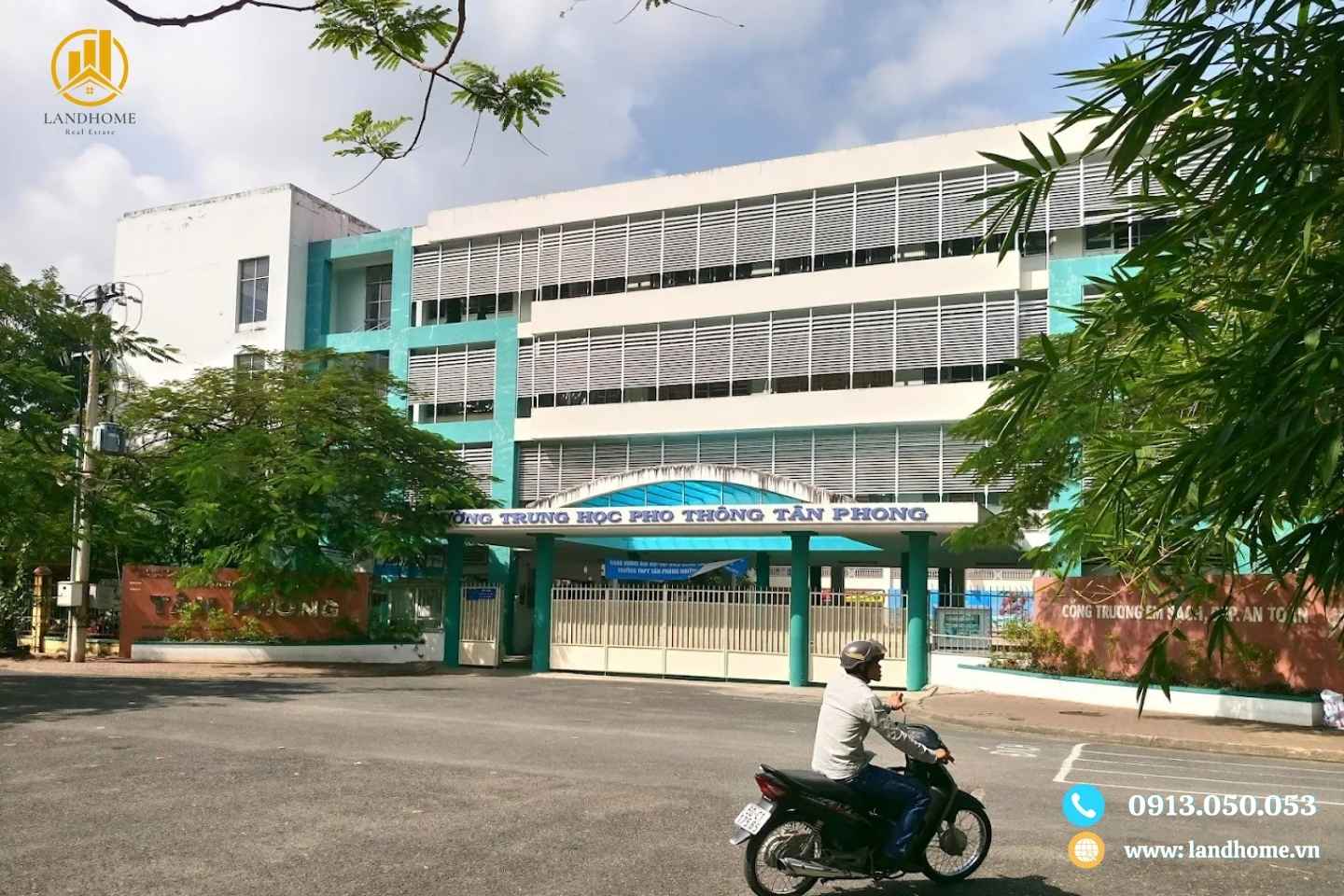 Khu Dân Cư Ven Sông Tân Phong – Không Gian Sống Xanh Đẳng Cấp 17 truong THPT Tan phong