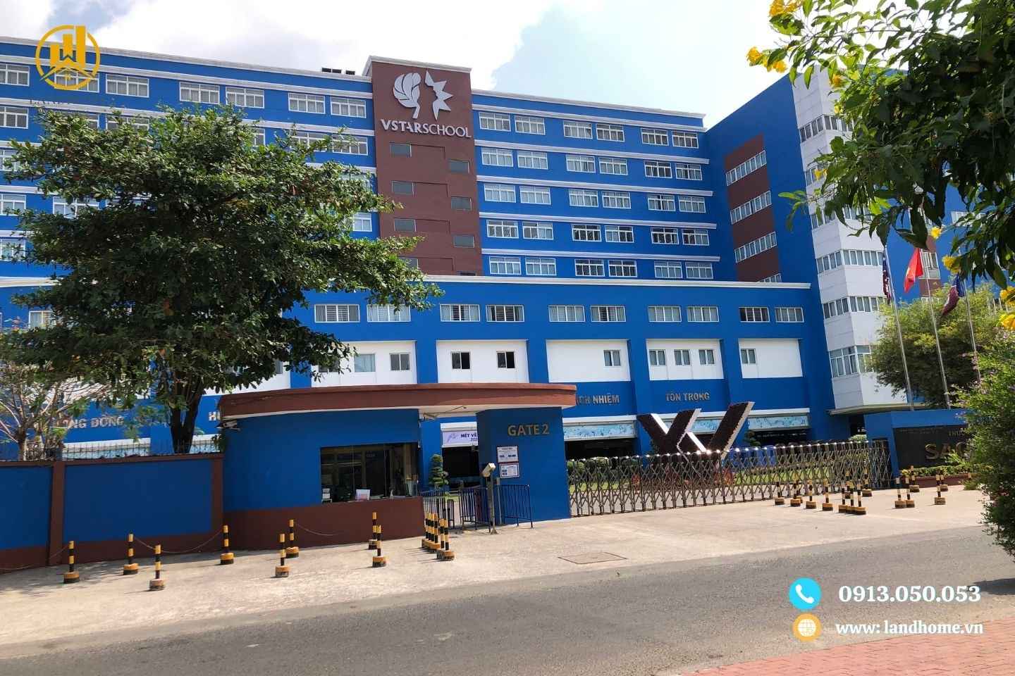 trường học quốc tế V-Star KDC him lam tân hưng