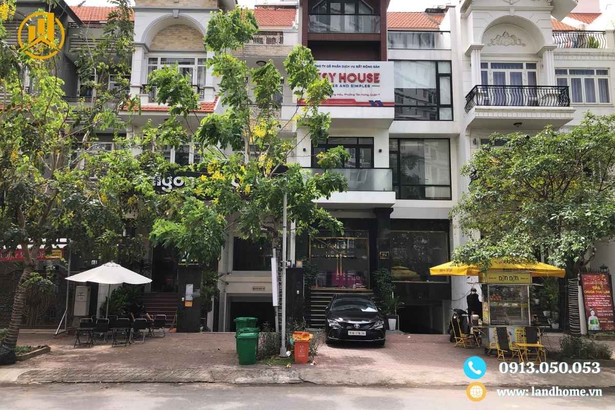 nhà phố liền kề khu him lam quận 7