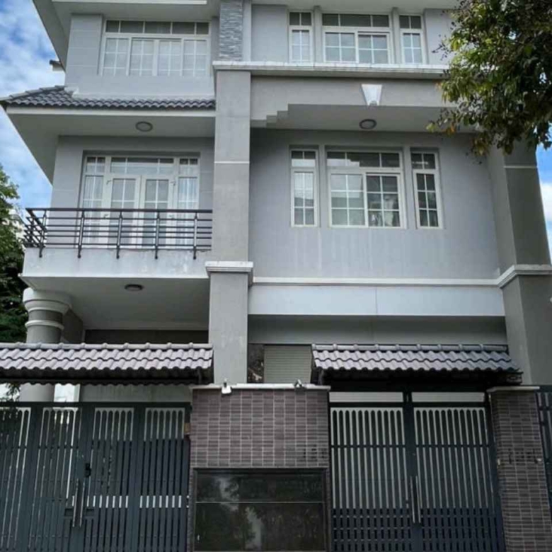 biệt thự đường 17 khu sadeco ven sông tân phong