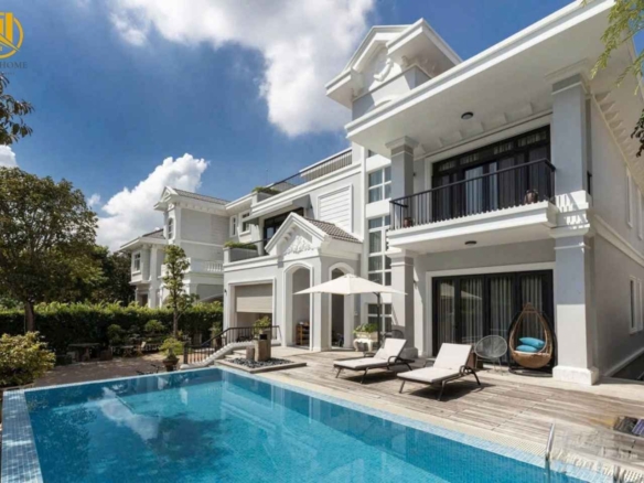 bán biệt thự phú mỹ hưng có hồ bơi khu chateau