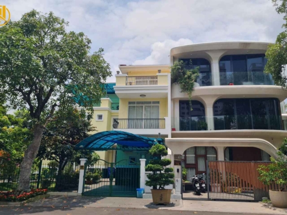 biệt thự phú mỹ hưng góc 2 mặt tiền khu mỹ phú 1