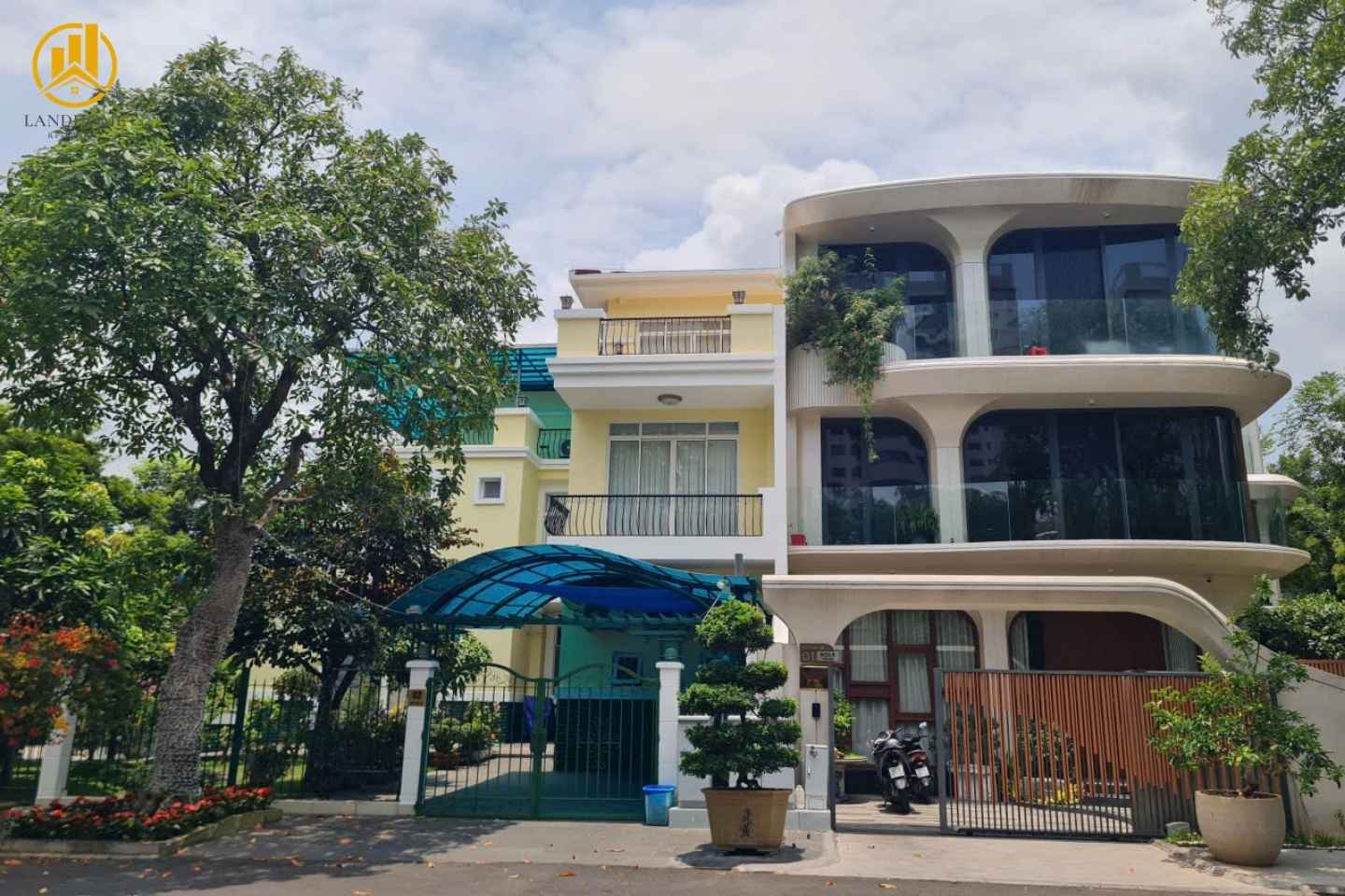 biệt thự phú mỹ hưng góc 2 mặt tiền khu mỹ phú 1