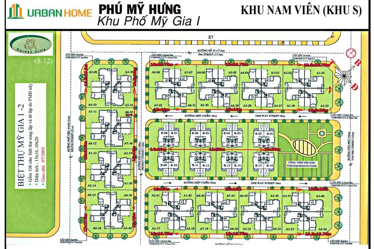 Bán biệt thự Mỹ Gia 4 my gia 1
