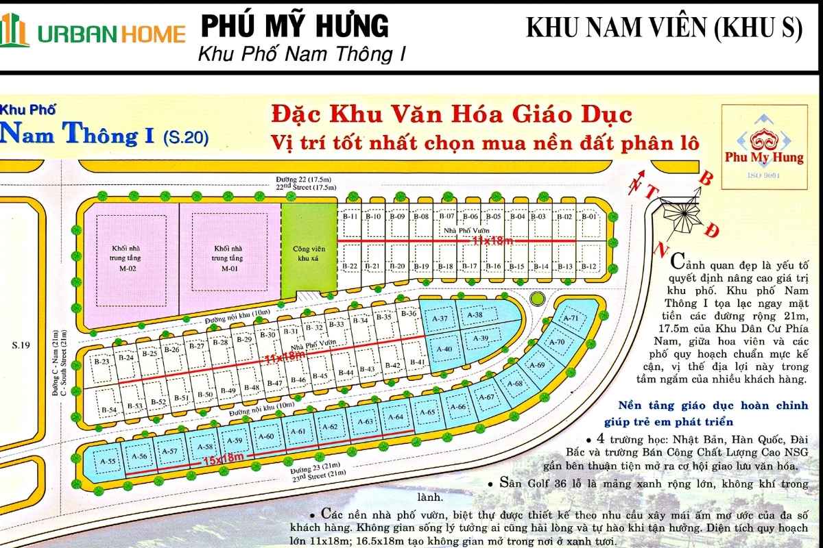 Bán biệt thự khu Nam Thông 4 nam thông 1