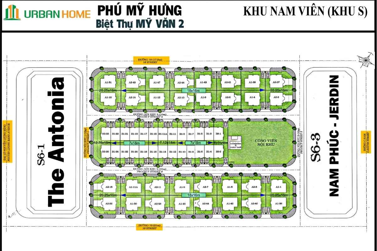 khu biệt thự mỹ văn 2 phú mỹ hưng